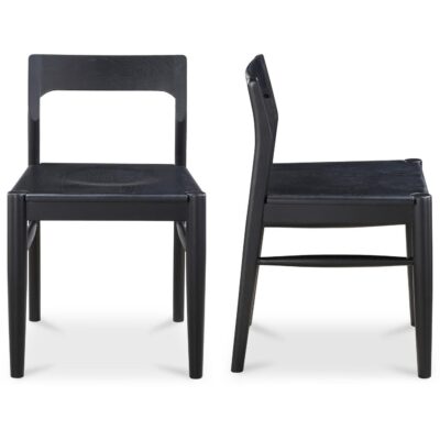 Owing Dining Chair Black-Set Of Two BC-1123-02 BC 1123 02 81