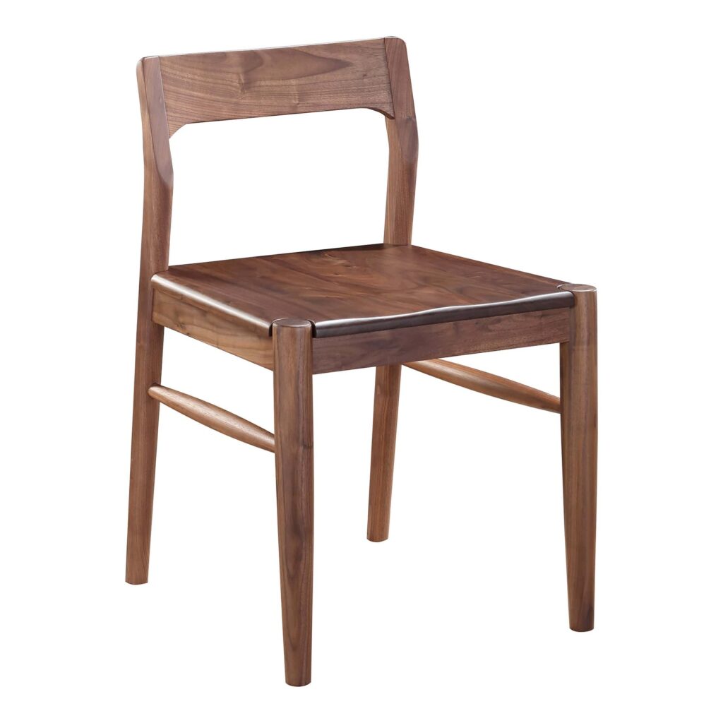 Owing Dining Chair Walnut Brown -Set Of Two - Image 4