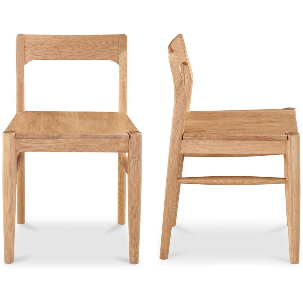 Owing Dining Chair Oak-Set Of Two - Image 2