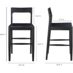 Owing Counter Stool Black BC-1124-02 BC 1124 02 70