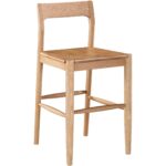 Owing Counter Stool Natural Oak BC-1124-24 BC 1124 24 01