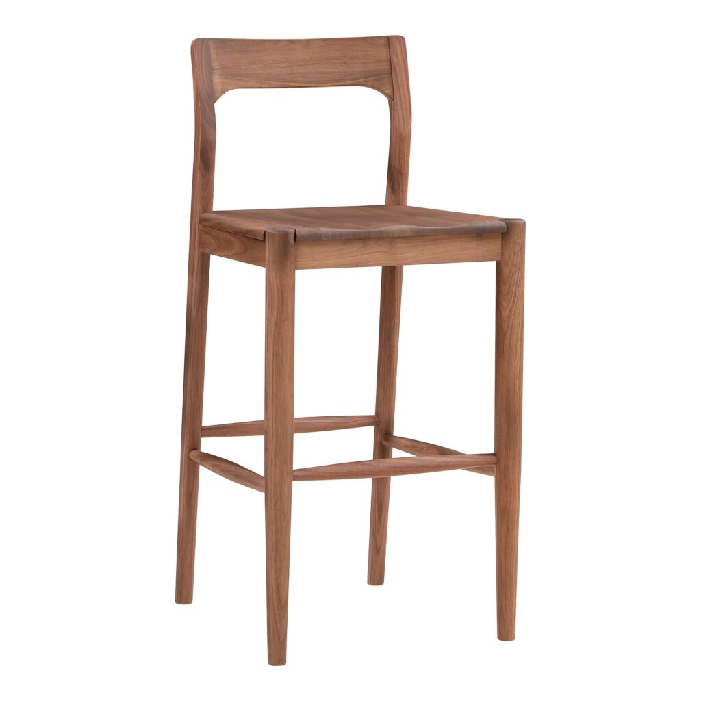 Owing Barstool Walnut Brown - Image 2