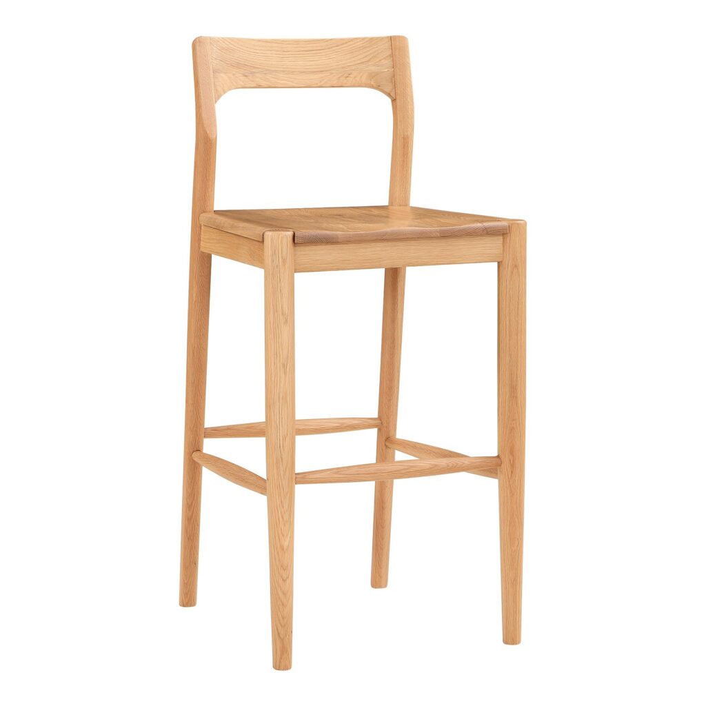 Owing Barstool Natural Oak - Image 2