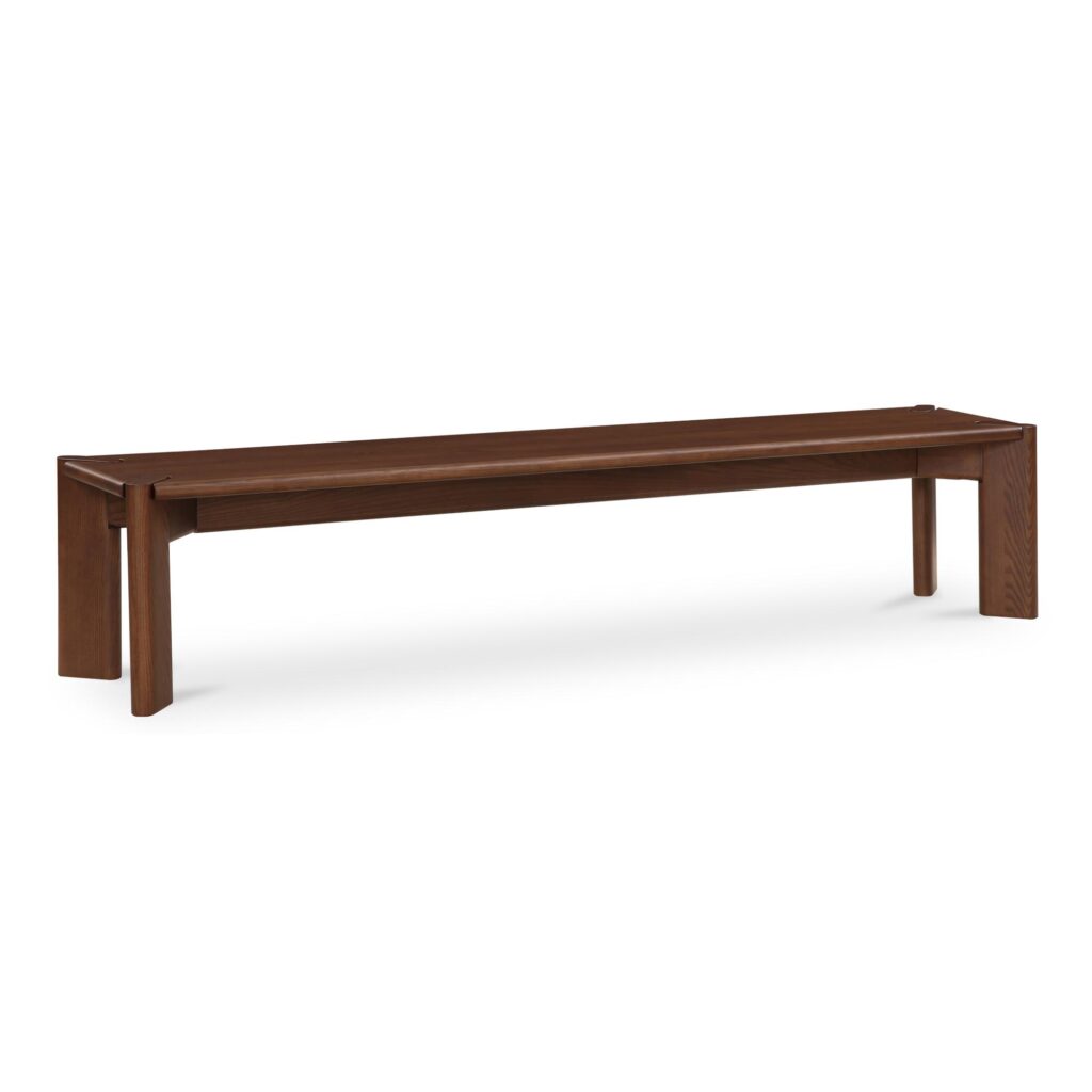 Daifuku Large Dining Bench Brown - Image 2