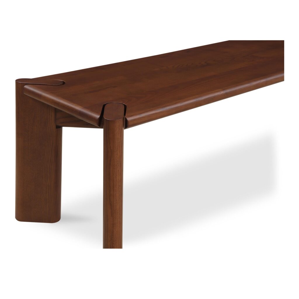 Daifuku Large Dining Bench Brown - Image 4