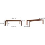 Daifuku Large Dining Table Brown BC-1132-20 BC 1132 20 70