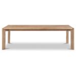 Daifuku Large Dining Table Brushed Natural Oak