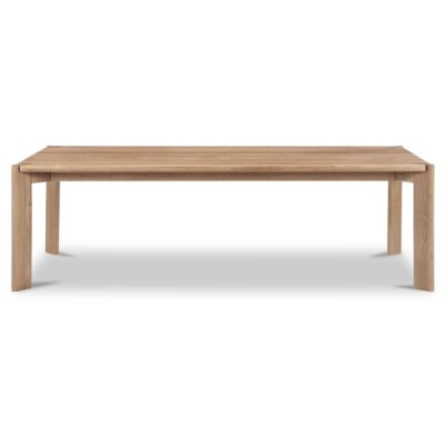 Daifuku Large Dining Table Brushed Natural Oak