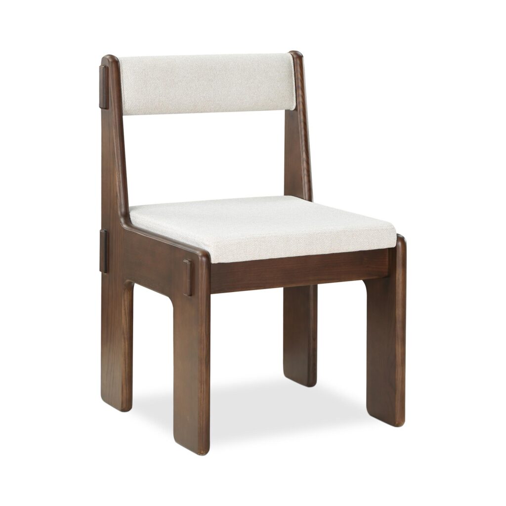 Ashby Dining Chair Walnut Brown– Set Of Two - Image 4