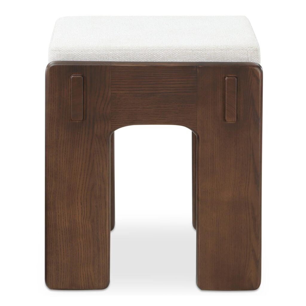 Ashby Stool Wanut Brown - Image 3