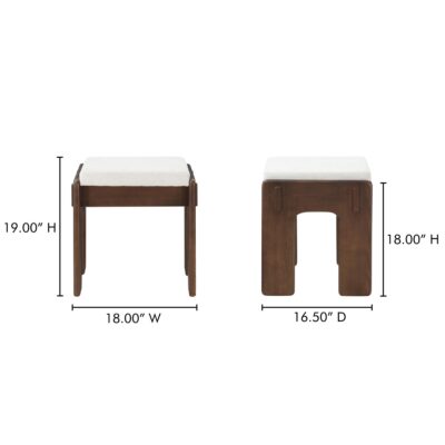 Ashby Stool Wanut Brown BC-1134-20 BC 1134 20 70