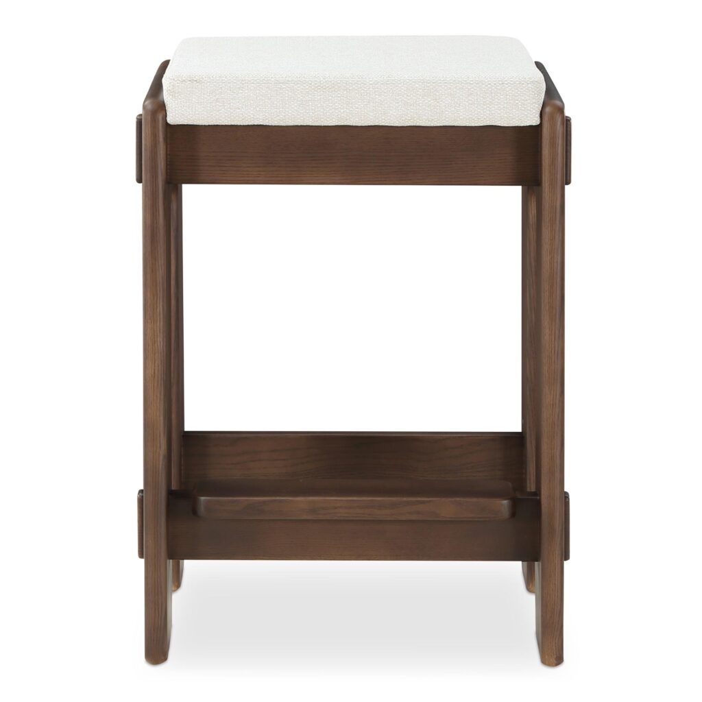 Ashby Counter Stool Walnut Brown