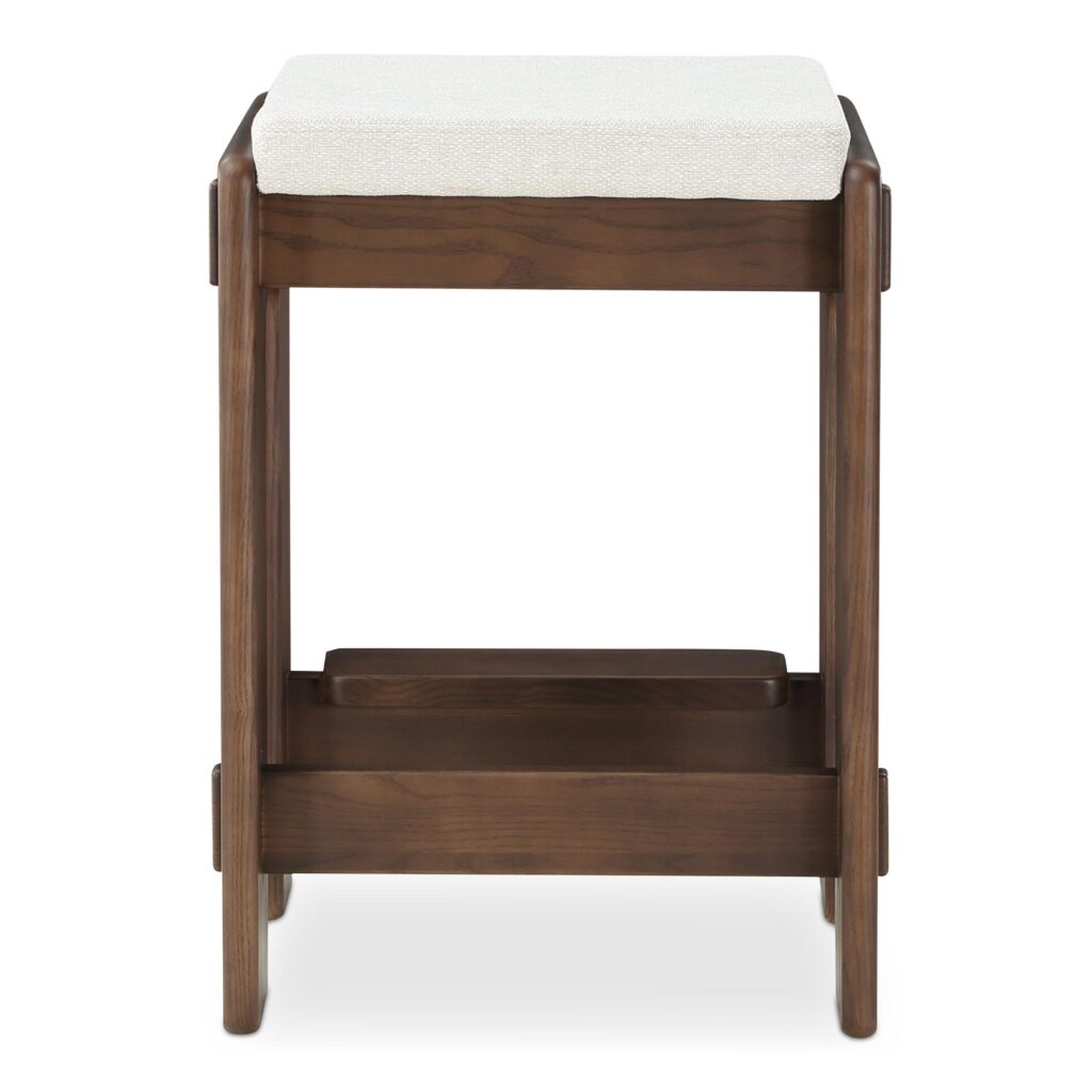 Ashby Counter Stool Walnut Brown - Image 4