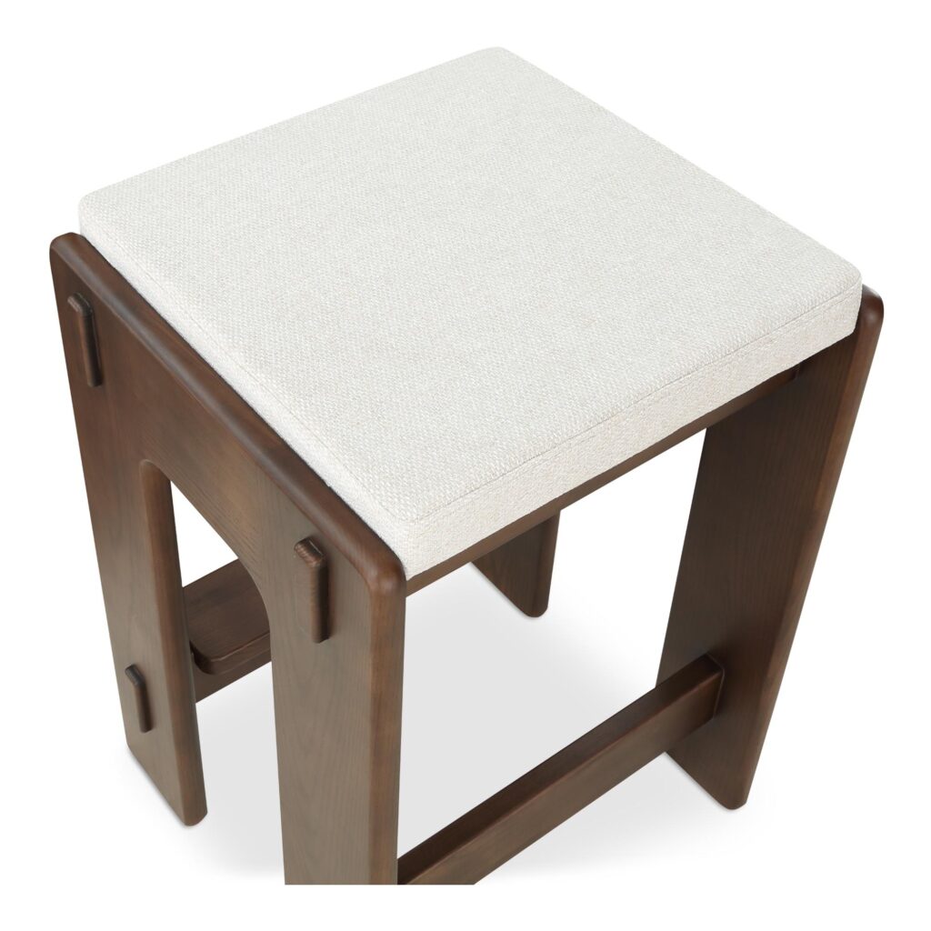 Ashby Counter Stool Walnut Brown - Image 5