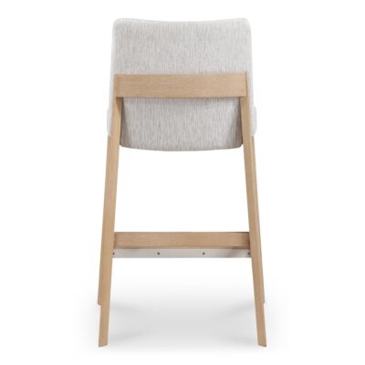 Deco Oak Counter Stool Light Grey BC-1138-29 BC 1138 29 Deco back shadsilo