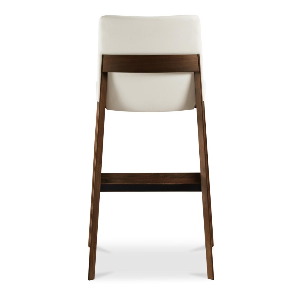 Deco Barstool White PVC - Image 4