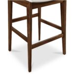 Deco Barstool White PVC BC-1139-05 BC 1139 05 Deco closeup01 shadsilo