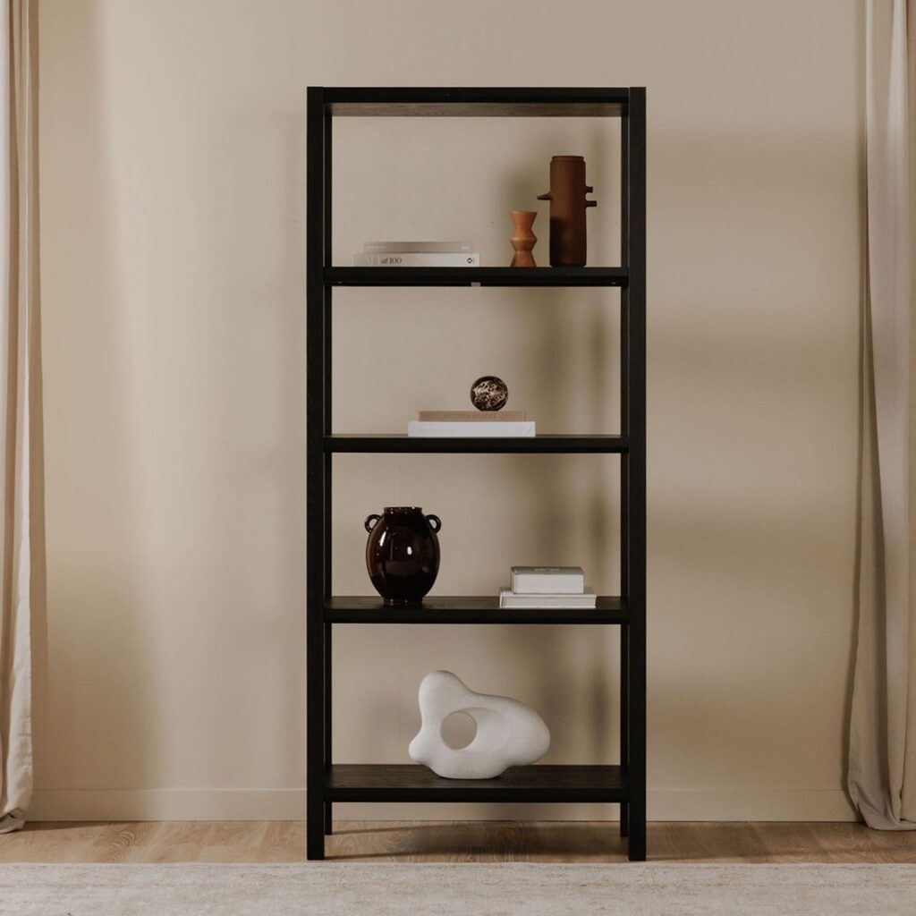 Nolan Bookcase Black - Image 4