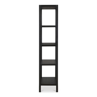 Nolan Bookcase Black BC-1141-02 BC 1141 02 Nolan side shadsilo