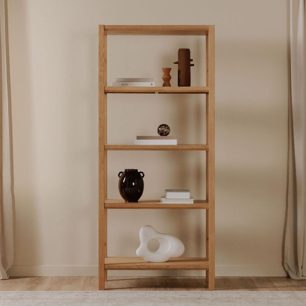 Nolan Bookcase Natural - Image 4