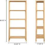 Nolan Bookcase Natural 11 Nolan Bookcase Natural BC-1141-24 BC 1141 24 70
