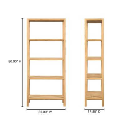 Nolan Bookcase Natural BC-1141-24 BC 1141 24 70