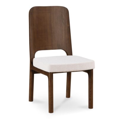 Kerr Dining Chair Walnut-Stained Ash Beige-Set Of Two BC-1142-34 BC 1142 34 Kerr diagR shadsilo