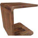 Carrie Side Table Walnut BC-1147-03 BC 1147 03 Carrie closeup shadsilo