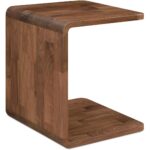Carrie Side Table Walnut BC-1147-03 BC 1147 03 Carrie diagR shadsilo