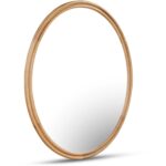 Alcott Oval Mirror Oak 5 Alcott Oval Mirror Oak BC-1148-24 BC 1148 24 Alcott diagR shadsilo