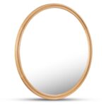 Alcott Large Round Mirror Oak BC-1150-24 BC 1150 24 Alcott diagR shadsilo