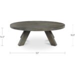 Alden Coffee Table Cool Brown BC-1154-20 BC 1154 20 70
