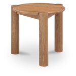 Jack Side Table Brushed Natural Oak BC-1157-24 BC 1157 24 Jack diagR shadsilo
