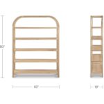 Eero Bookcase Large Natural BC-1158-24 BC 1158 24 70 dim