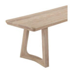 Silas Dining Bench Oak 12 Silas Dining Bench Oak - Image 6