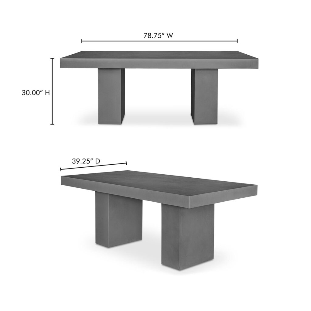 Antonius Outdoor Dining Table - Image 7