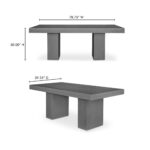 Antonius Outdoor Dining Table BQ-1000-25-0 BQ 1000 25 70