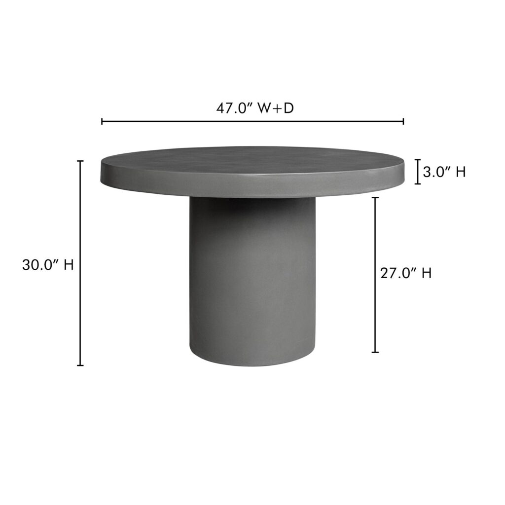 Cassius Outdoor Dining Table - Image 5