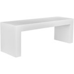 Lazarus Outdoor Bench White 8 Lazarus Outdoor Bench White BQ-1005-18 BQ 1005 18 01