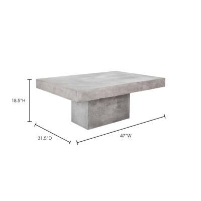 Maxima Outdoor Coffee Table BQ-1007-25-0 BQ 1007 25 70