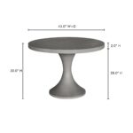Isadora Outdoor Dining Table 9 Isadora Outdoor Dining Table BQ-1008-25-0 BQ 1008 25 70