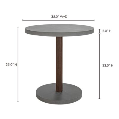 Hagan Outdoor Counter Height Table BQ-1017-25 BQ 1017 25 70