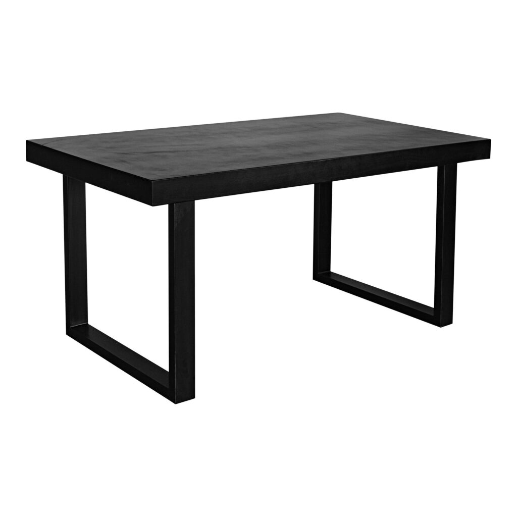 Jedrik Small Outdoor Dining Table Black - Image 2