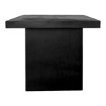 Aurelius 2 Outdoor Dining Table Black 8 Aurelius 2 Outdoor Dining Table Black BQ-1021-02-0 BQ 1021 02 02