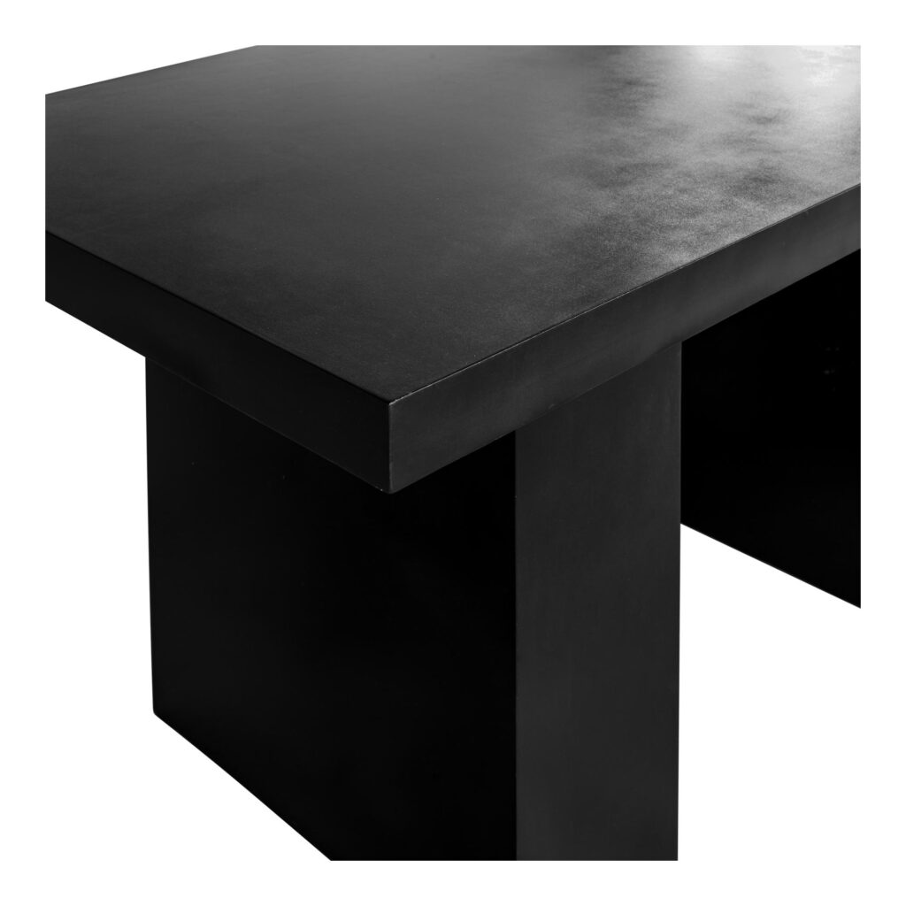 Aurelius 2 Outdoor Dining Table Black - Image 4