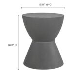 Hourglass Outdoor Stool 9 Hourglass Outdoor Stool BQ-1022-25 BQ 1022 25 70