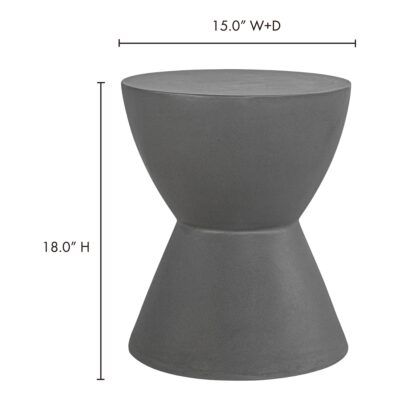 Hourglass Outdoor Stool BQ-1022-25 BQ 1022 25 70