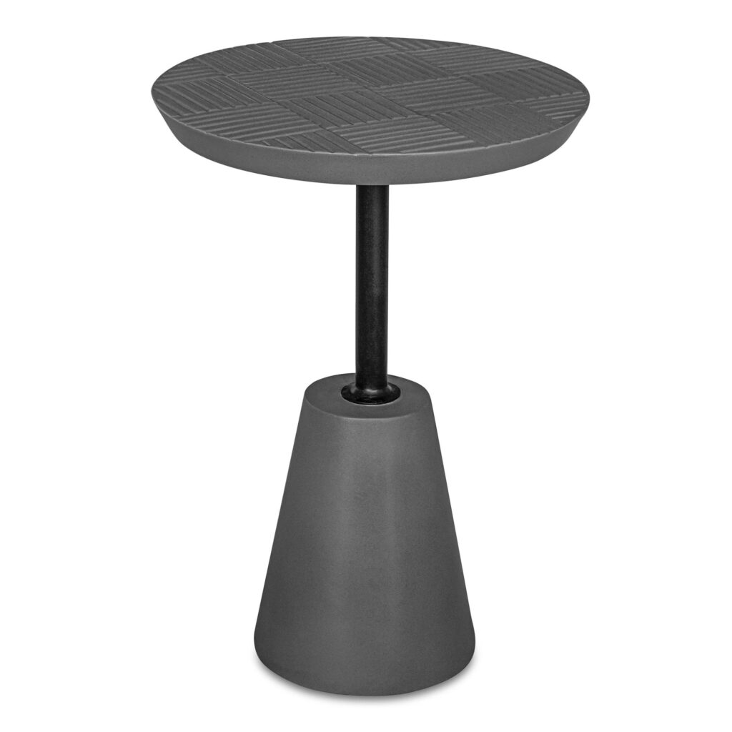 Foundation Outdoor Accent Table Grey - Image 2