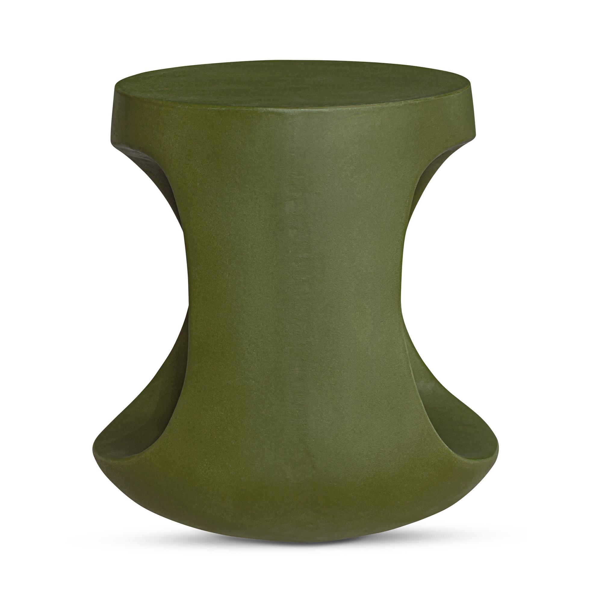 Rothko Outdoor Stool Green 3 Rothko Outdoor Stool Green - Image 3