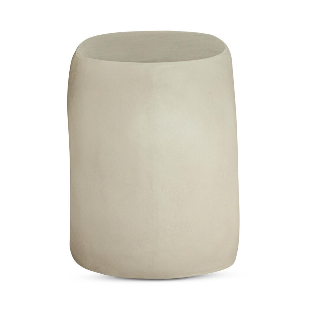 Albers Outdoor Stool Cream White - Image 3